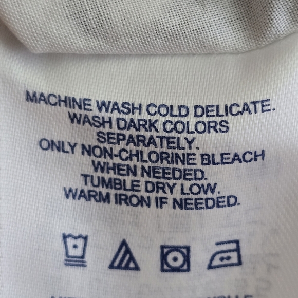 Lands' End Women's Black And White Pattern Suplice Sleeveless Dress Cotton 18 - Picture 14 of 15